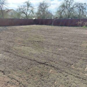 3 — расчистка участка с фрезеровкой